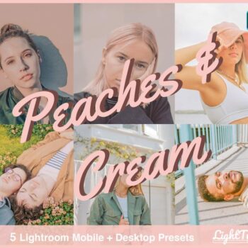 Peaches & Cream Lightroom Preset Pink Tones